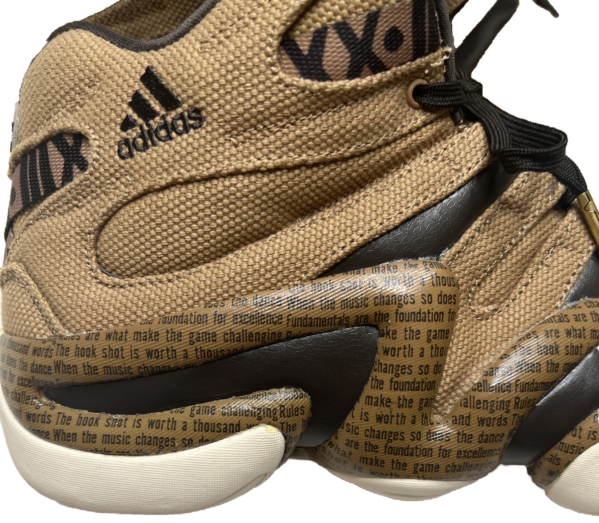 Adidas Crazy 8 BHM Rare - Kareem Abdul Jabbar Vintage vs Retro Adidas Kareem Abdul Jabbar 1978 vs Adidas  main image 2