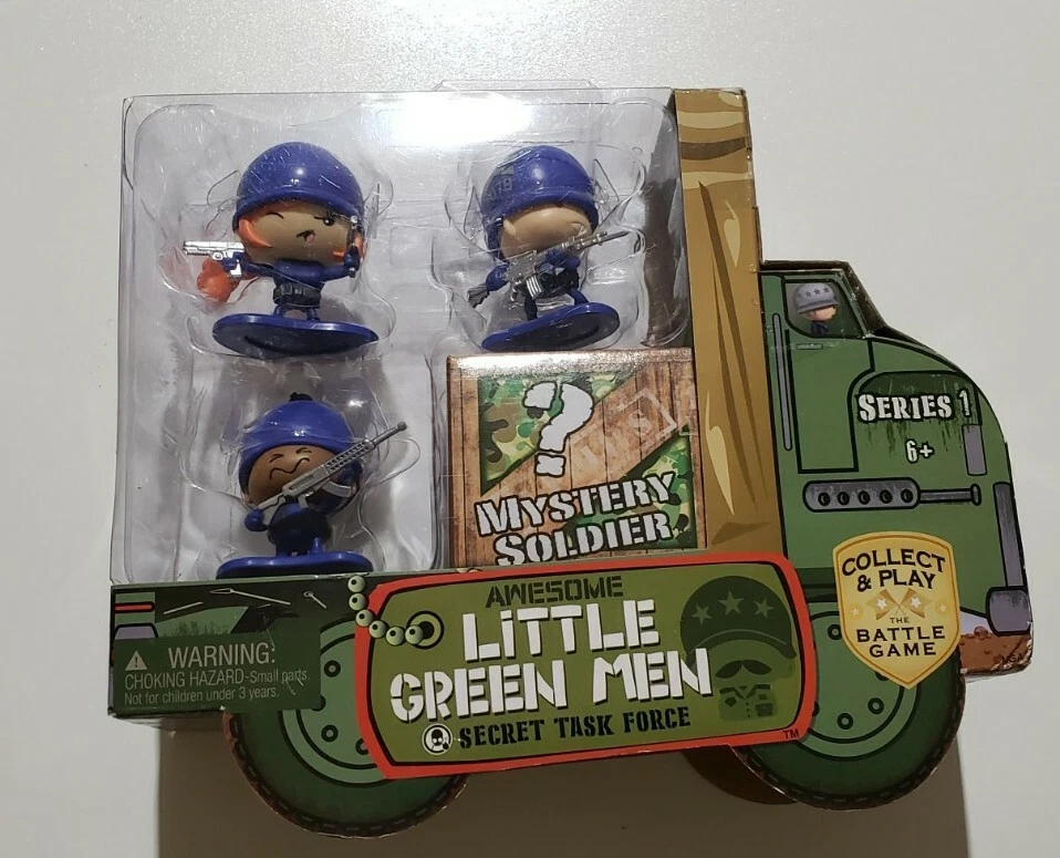 New Awesome Little Green Men Series 1 secret task force 4 Marksmen Squad Figures - Изображение 2 из 4