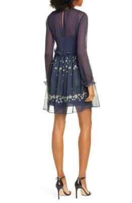 ted baker pearl floral long sleeve dress ted baker black dress long sleeve