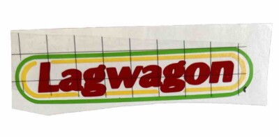 LAGWAGON パンクバンドステッカーセット New LAGWAGON Custom Punk Band Decal Sticker Vinyl Handmade