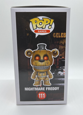 Funko Pop Nightmare Freddy 111 Five Nights At Freddy's FNAF em Promoção na  Americanas