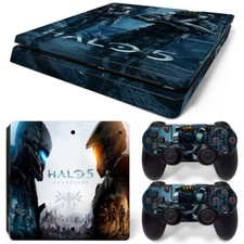 Sony PS4 Slim Console and Controller Skins / Decal - Design S-0180 h5