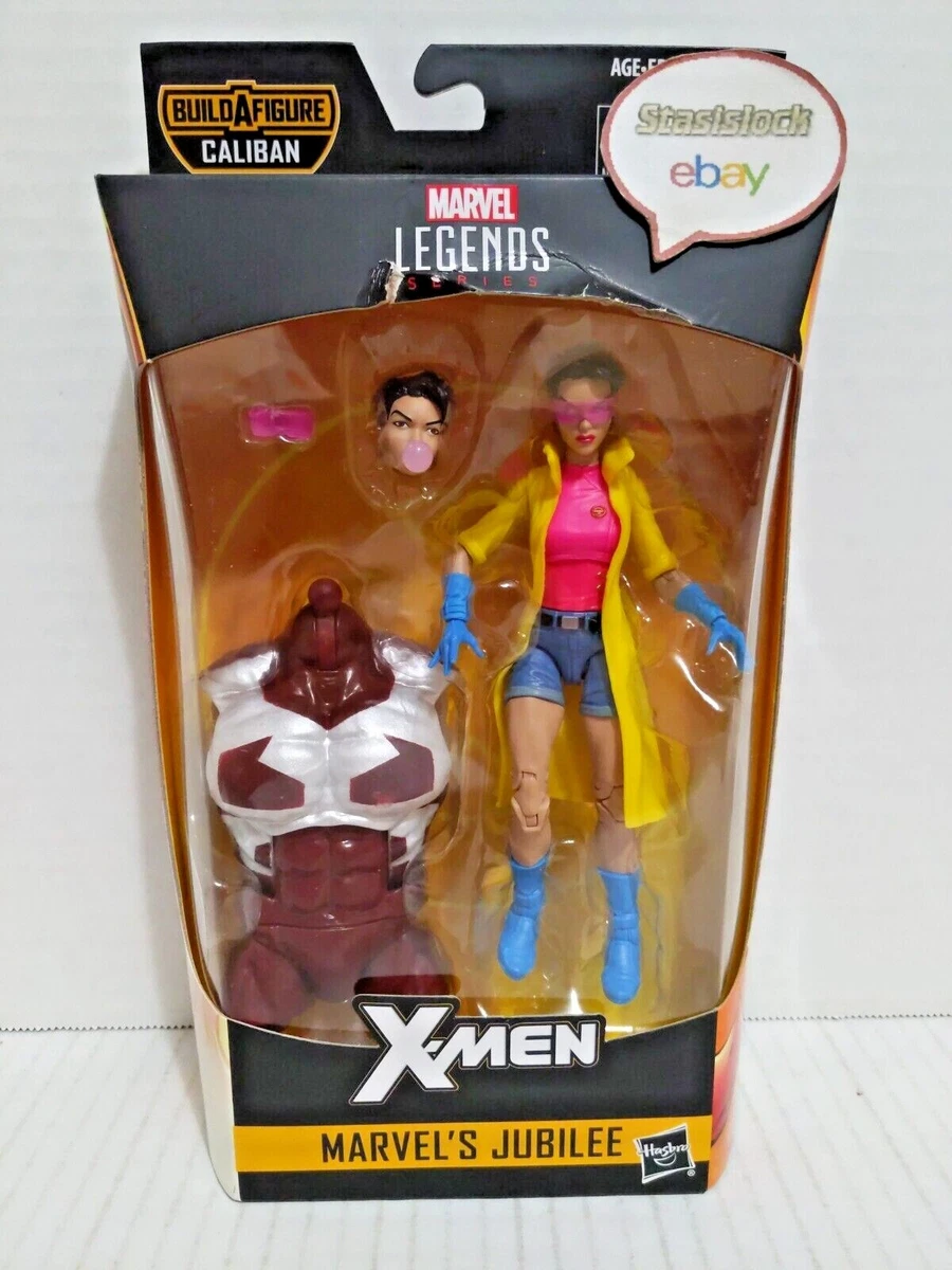 Marvel Legends X Men Series BAF Caliban Jubilee Damaged Box