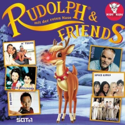 Rudolph mit der roten Nase & Friends (2001) Loona, 'N Sync, DJ Ötzi, Echt.. [CD]