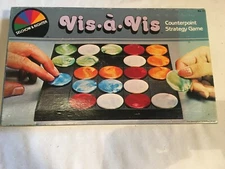 VIS A VIS Counterpoint Strategy game SELCHOW RIGHTER vintage 1981