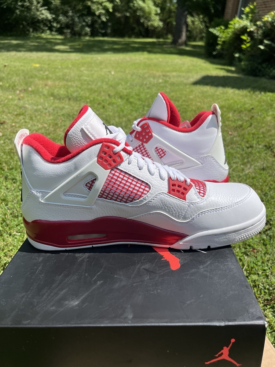 Air Jordan Retro 4 Alternate '89 Men's DS Size 11 White Black Gym
