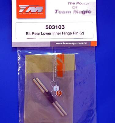 Team Magic E4 Rear Lower Inner Hinge Pin (2) 503103 Modell