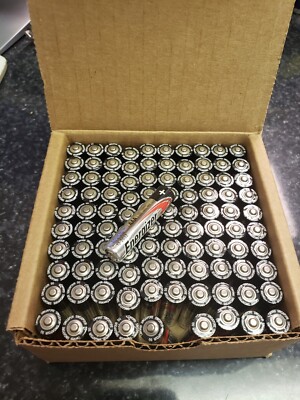 100 Energizer Max AAA Alkaline E92 Batteries Exp 2031 Brand New - Never Used