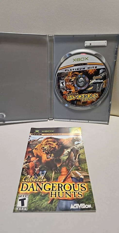 Cabela's Dangerous Hunts (Original Xbox)  Platinum Hits COMPLETE - Image 3 of 3