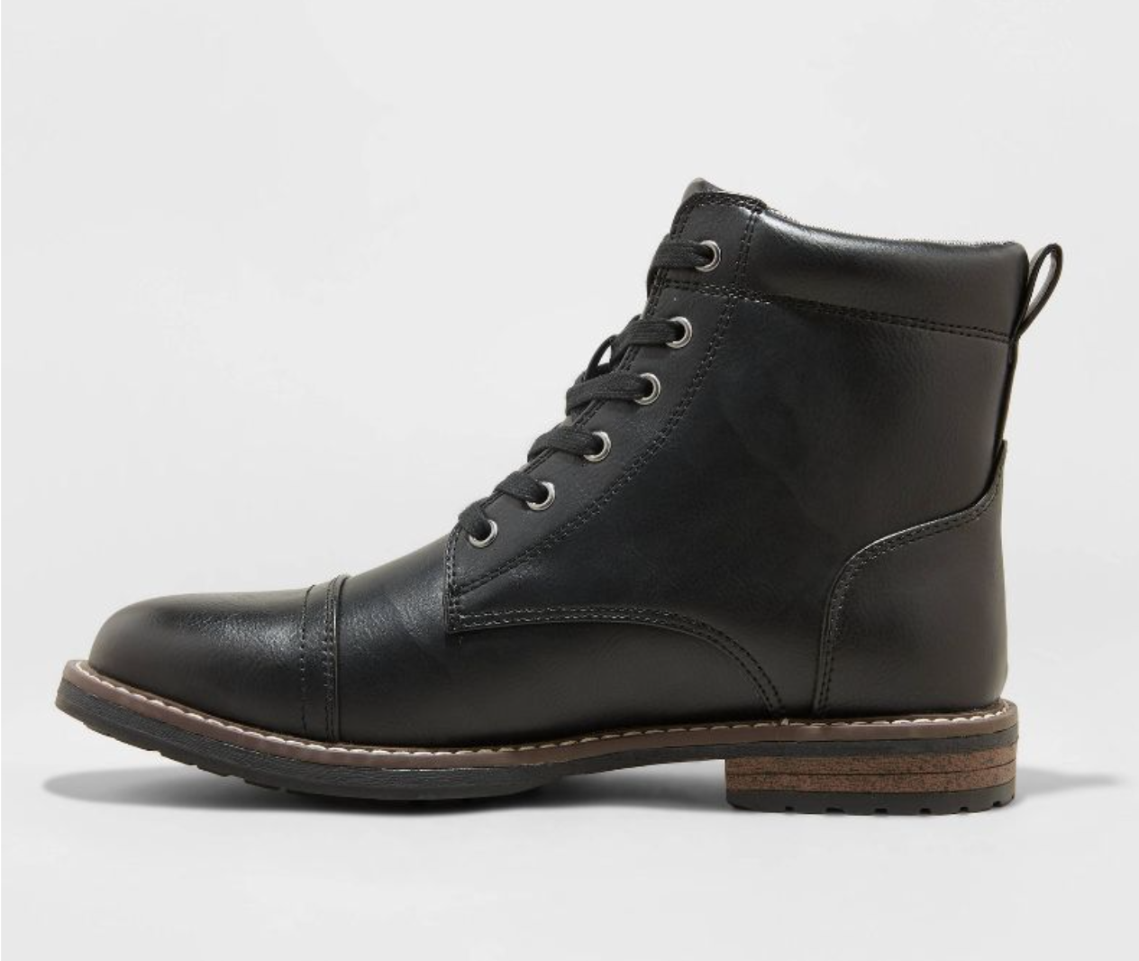 Men's Jeffrey Cap Toe Combat Boots Goodfellow & Co™ eBay