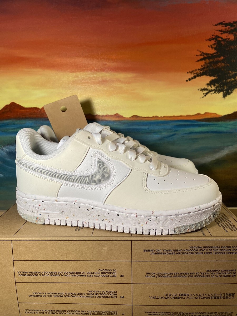 Nike Air Force 1 Crater White 2021 {DH0927-101} WMNS Size 6 | eBay