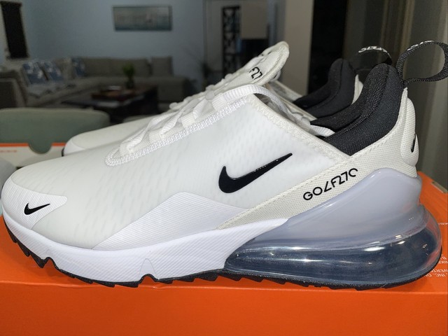 Size 8.5 - Nike Air Max 270 Golf White Black 2020 for sale online | eBay