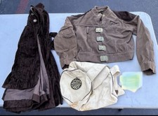 Unlimited Battlestar Galactica Starlog Colonial Pilot Jacket Warrior Cape & Bag