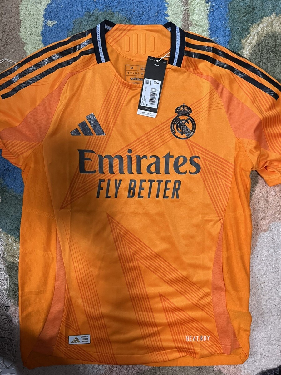Adidas Real Madrid 24/25 Authentic Away Soccer Jersey Men's