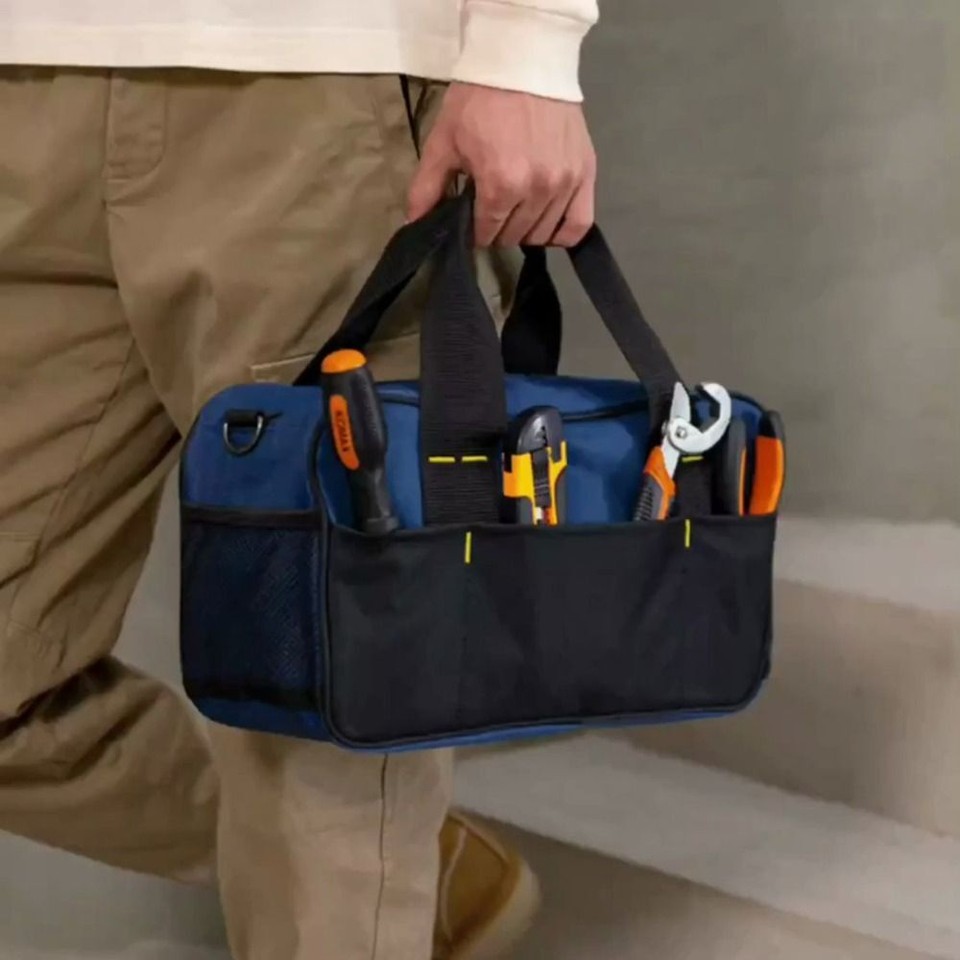 Waterproof Tool Storage Bag Large Capacity Electrician Tool Bag eBay