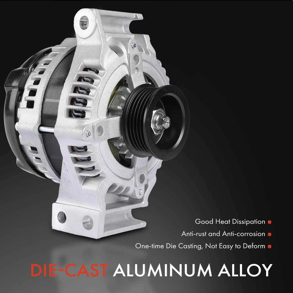 Alternador para Cadillac SRX 2004-2009 STS 05-10 4.4L 4.6L 150A 12V CW 5 ranuras Foto 4 de 4