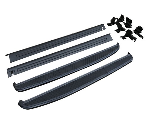 NEW ALL BLACK EDITION SIDE STEPS RUNNING BOARDS FOR RANGE ROVER SPORT - Picture 5 of 12
