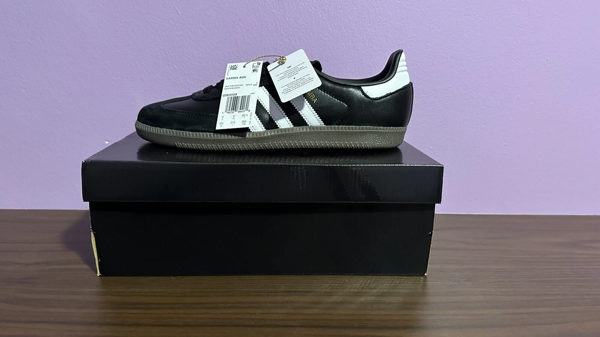 adidas Samba Adv Black 2022 for Sale | Authenticity Guaranteed | eBay