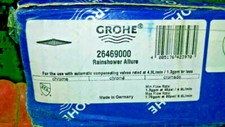GROHE 1-Spray 9.1 in. Single Ceiling Mount Fi...