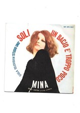 MINA - RARO! 45 GIRI " SOLI " (1965) SIGLA STUDIO UNO, DISCO NUOVO!