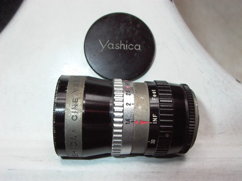 Lente recubierta Cine Yashica 38 mm/1,4 Dmt m15 para Pentax Q10 Q7 Q-S1 Foto 3 de 4