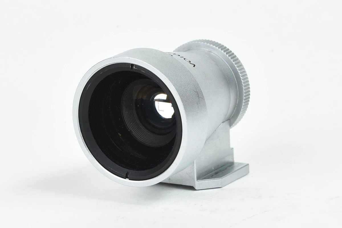 Voigtlander 35mm Brigtline View Finder M Silver [Very good] from Japan  06-j11