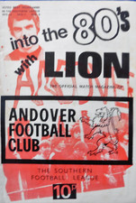 ANDOVER V WATERLOOVILLE 17/11/1979 SOUTH LEAGUE - PREMIER DIVISION #VGC#