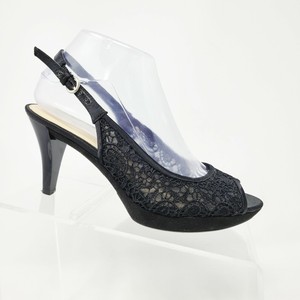 nine west peep toe slingback pumps