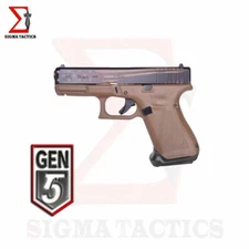 Aluminum Metal Flared Magwell For Glock19 GEN 5 Anodized Finish Black Red Silver