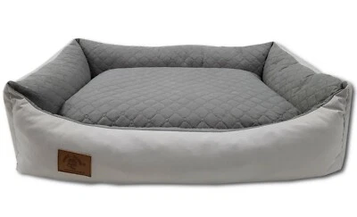 ODOLPLUSZ Hundebett mit Kissen Hundekissen Hundesofa Katzenbett 100x70 cm XL wasserdicht