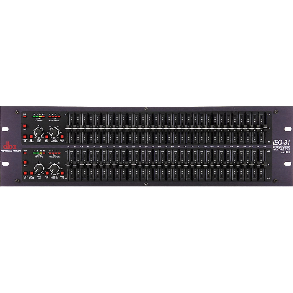 【希少】dbx グラフィックイコライザー iEQ-31 【美品】 dbx IEQ31 Intelligent Dual 31 Band Graphic Equalizer With
