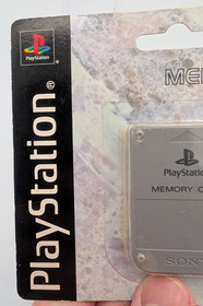 Sony OEM PlayStation 1 PS1 Memory Card SCPH-1020 - NEW SEALED