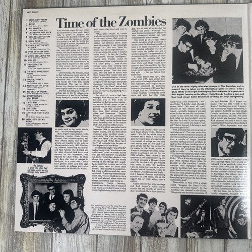 Time of the Zombies Vinyl LP Double Record Album 1974 VG - Picture 9 of 21