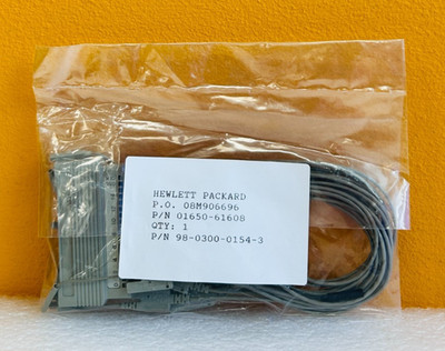 HP 01650-61608 (E5383A) Logic Analyzer Lead Set. For 40 Pin 1650, 16500 etc New!