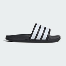 Adidas Adilette Comfort 2.0 Slides Core Black Cloud White Carbon HP6999