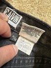 Vintage USA Calvin Klein Black Cut Off Distressed women's jean Shorts size 11/12 — photo 5