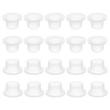 20pcs Faucet Leak-Proof Sealing Gasket Sealing Washer White 23x13mm/0.91x0.51"