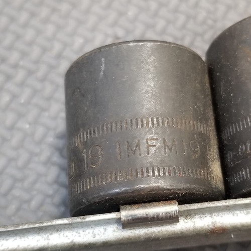 Snap On 3/8" Drive 13 Piece 6-Point Metric Shallow Impact Socket Set IMFM - Picture 3 of 18