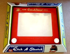 VTG Etch A Sketch No 505 in Original Box Bryan Ohio Art Drawing Toy 8x9" NOS