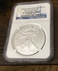 2011 W American Silver Eagle Coin Early Releases Ultra Cameo PF70. NGC