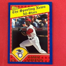 Garret Anderson 2003 Topps Sporting News All Stars Card #362 MLB Anaheim Angels