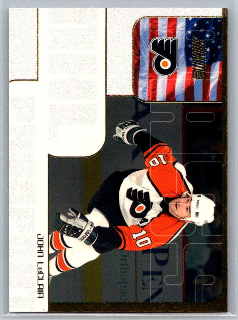2001-02 Stadium Club #NHLP15 John LeClair NHL Passport Philadelphia Flyers