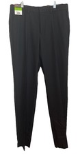 Kenneth Cole Reaction Men's Techni-Cole Modern-Fit Pants Black Size 34X32 NEW