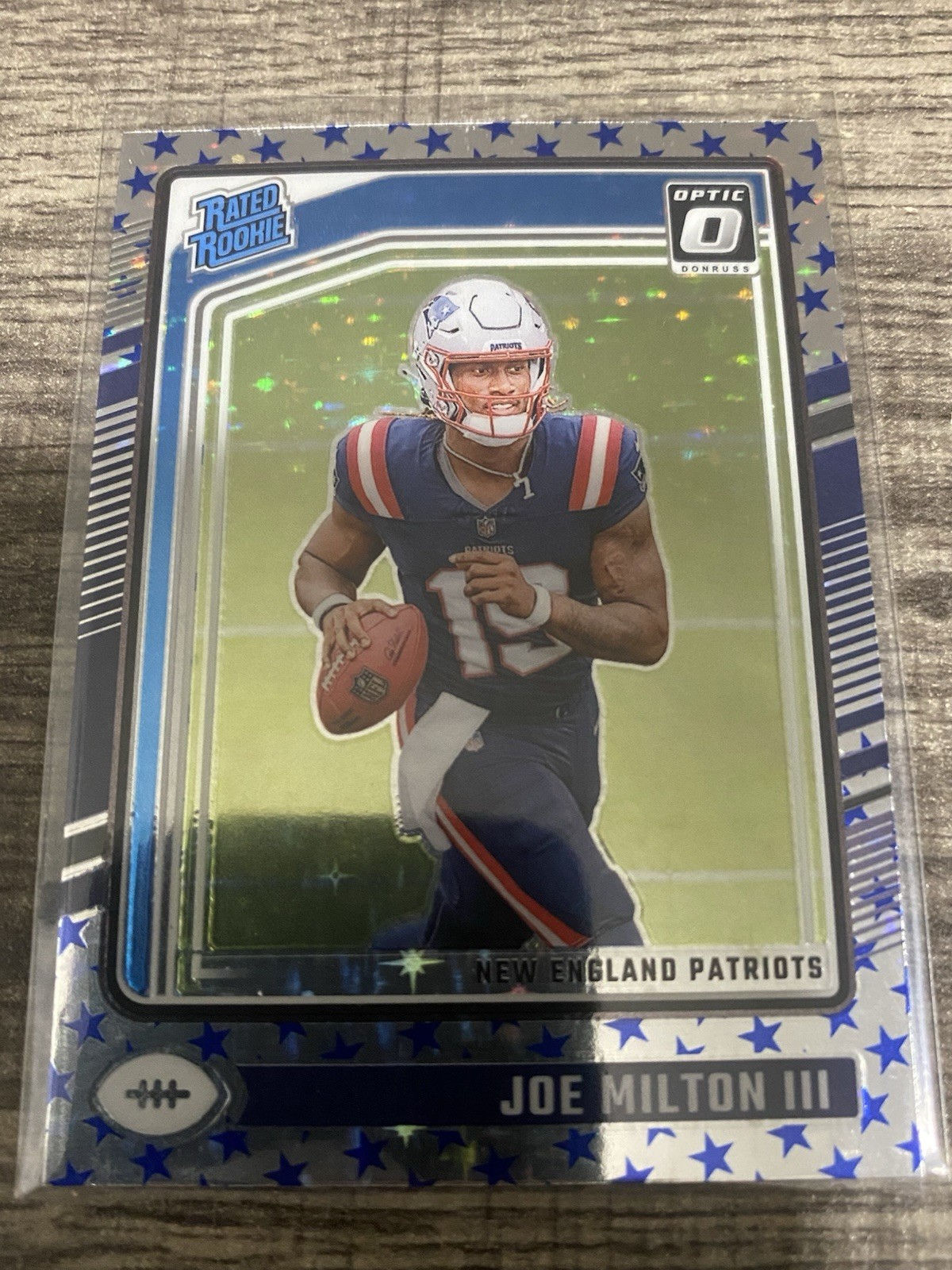 2024 Panini Donruss Optic - Rated Rookie Joe Milton III #255 Stars Prizm (RC)