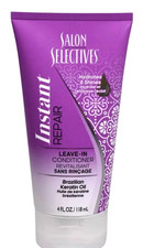 Salon Selectives Hair Treatment Tube Instant Repair Leave in Conditioner 4 FL OZ