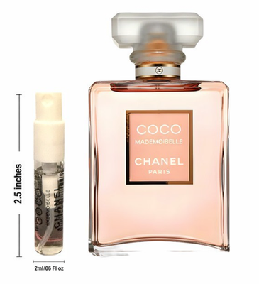 CHANEL COCO MADEMOISELLE 50ml 香水　サンプル付き Coco Chanel Mademoiselle Eau de Parfum Sample Spray - 2ml/0.06oz