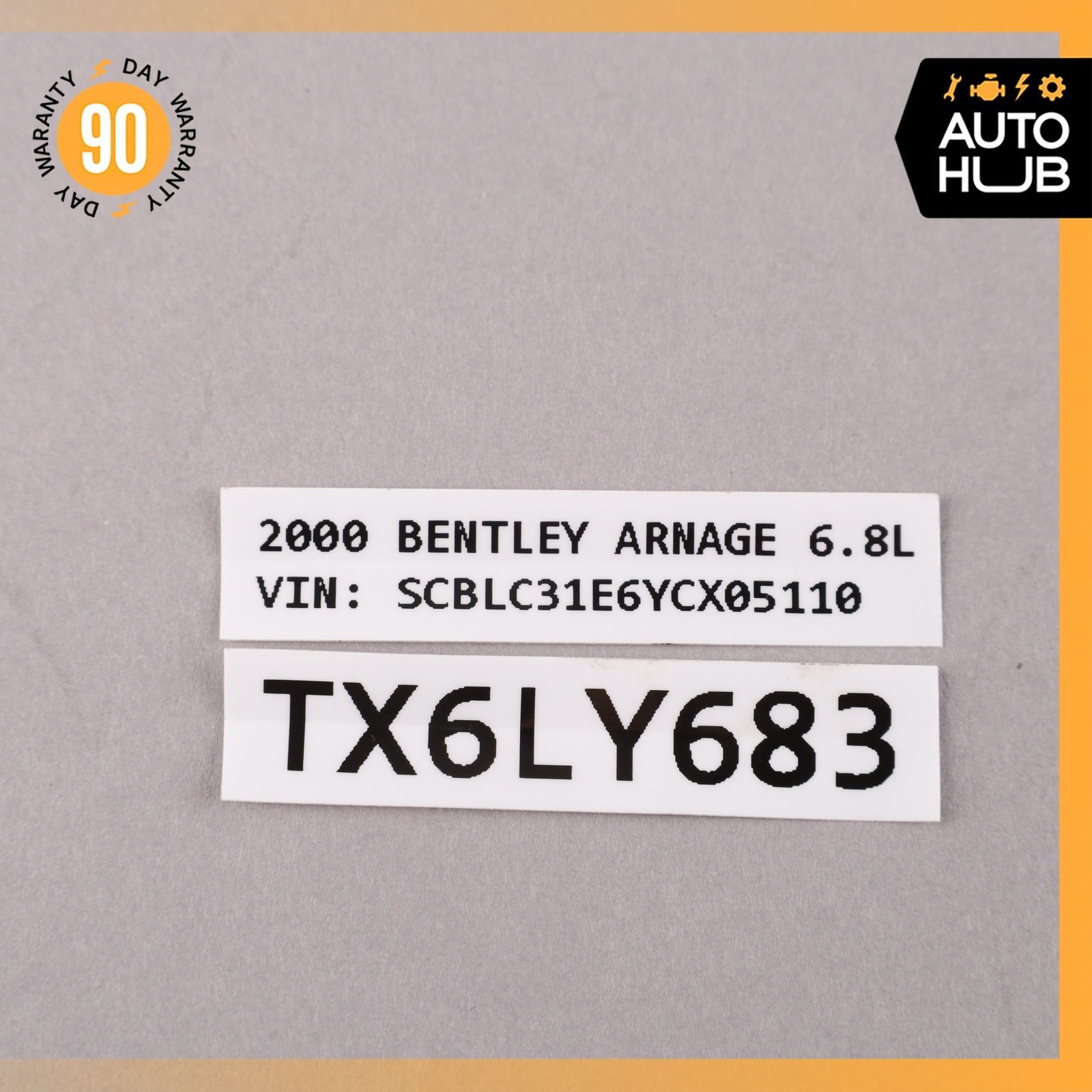 Bentley Arnage 2000-2010 Starter motor