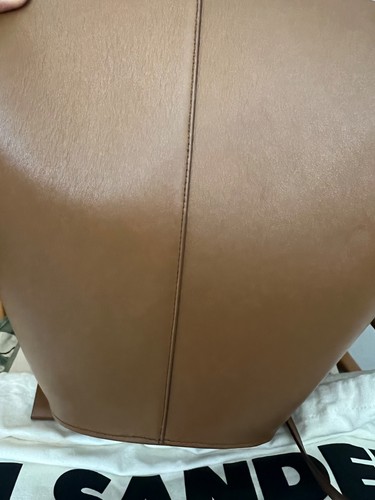 Jil Sander sombrero bag medium - tan - Picture 8 of 9