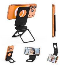 Magnetic Phone Tripod Stand Selfie Stick for iPhone, Hangable Phone Stand w S...