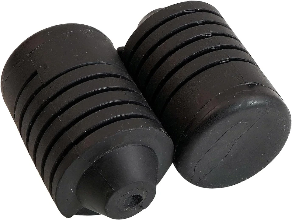 Para-choques de borracha, preto, para Nissan Teana Sunny Bluebird Tiida Sylphy - Imagem 3 de 4